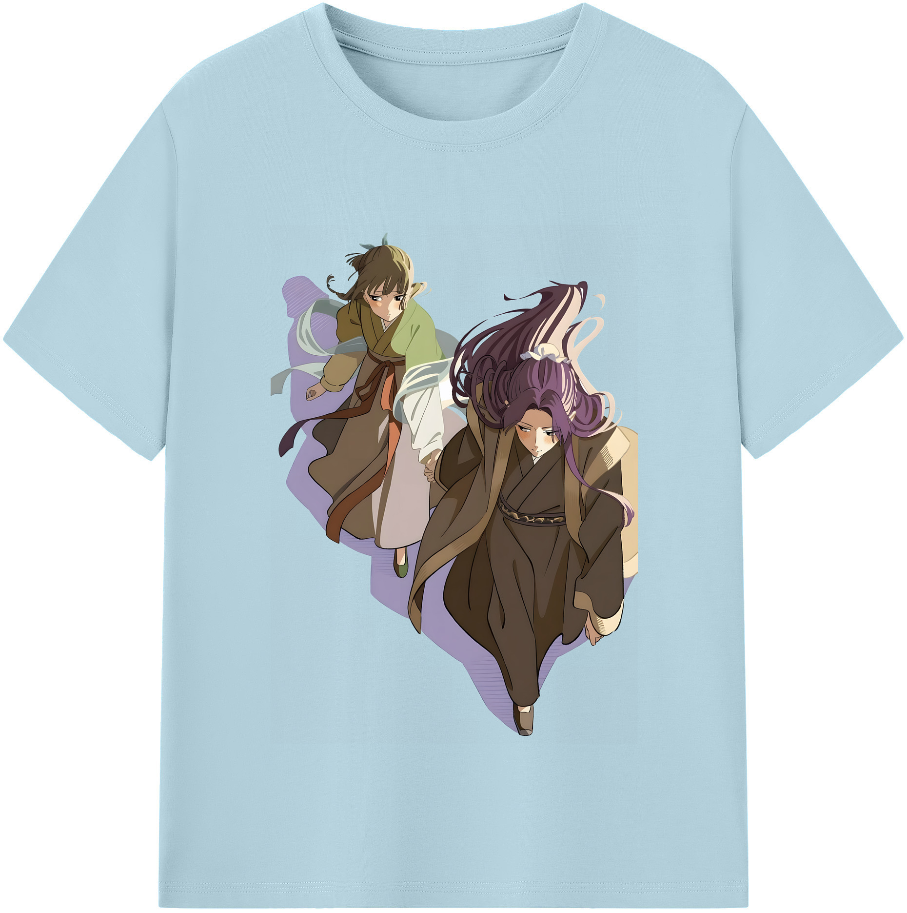 （画像用） 薬屋のひとりごと The Apothecary Diaries 綿100％半袖Tシャツ（フロントプリント）